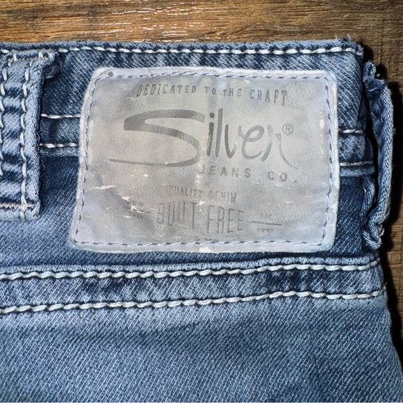 Silver Jeans Co. Men’s Grayson Straight Leg Jeans W36 L34 Blue Stretch Denim - Picture 5 of 9